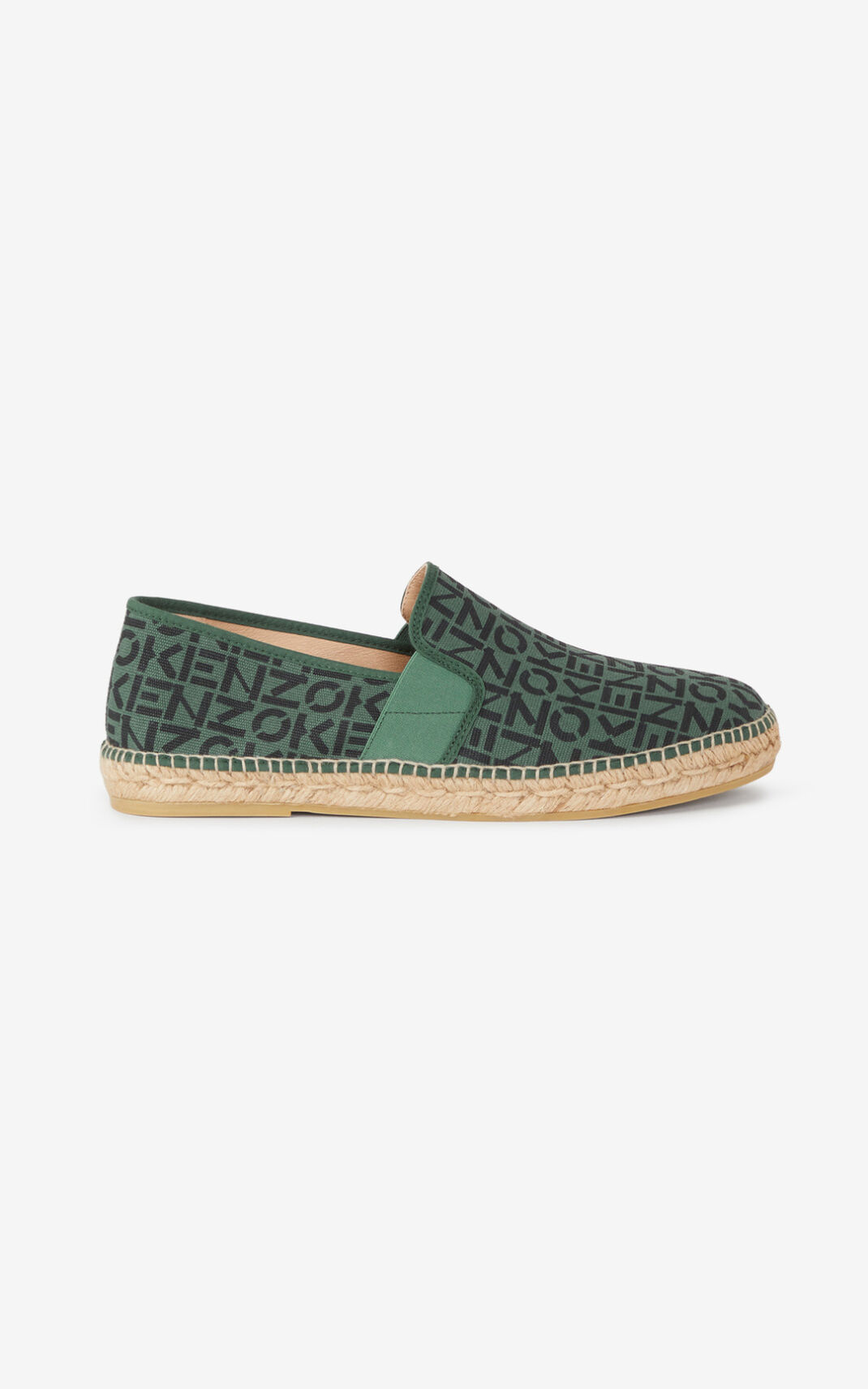 Alpargatas Kenzo Sport elasticated Hombre Verde Oscuro - SKU.1547192